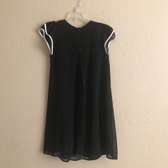 2 for 10 Black Bow Shift Dress - Picture 6 of 7